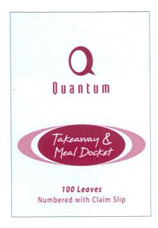 Quantum Takeaway Docket Bond Book 100lf